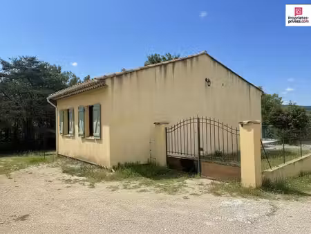villa de plain-pied sur 1 200 m² de terrain avec fort potentiel d'évolution