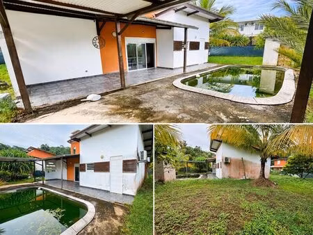 maison à vendre 4 pièces remire montjoly (973)