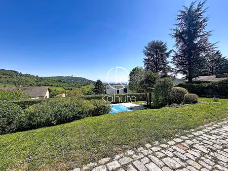 maison avec vue imprenable  saint didier au mont d or  7 pièce(s)  200 m2  1816m2 de terra