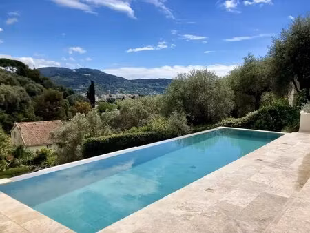 nice gairaut  belle villa niçoise rénovée  piscine et garages