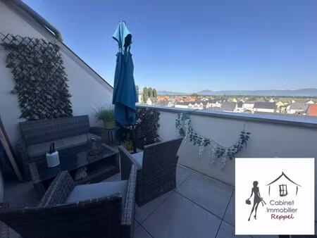 à louer appartement 51 24 m² – 795 € |huttenheim