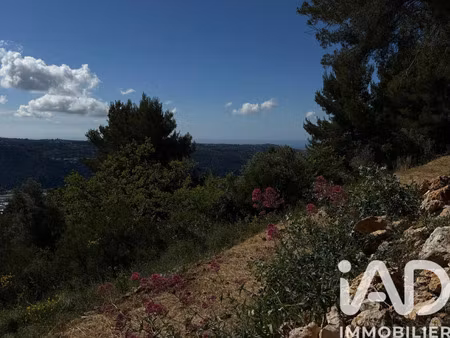vente terrain 1238 m² carros (06510)