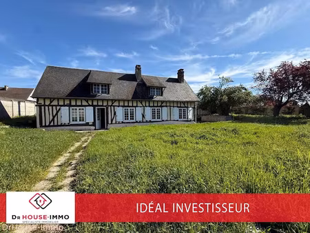 vente maison 4 pièces 90 m² à parville (27180)  129 000 €