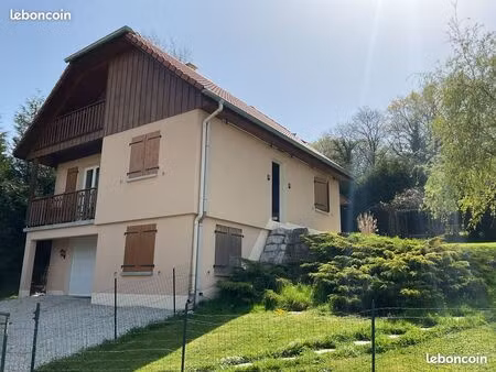 maison 140 m² proche suisse – terrain 700 m² – sous-sol aménagé