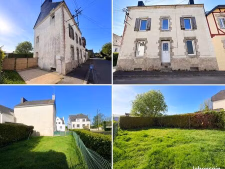 maison t4 avec jardin - place de parking - au bourg