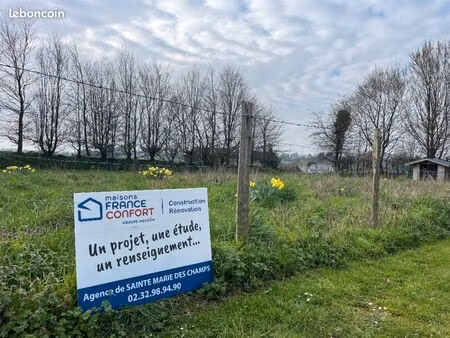 terrain 701 m² manneville sur risle