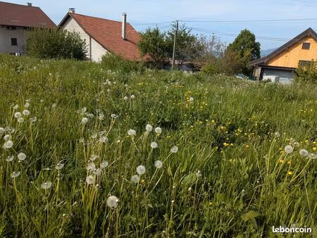 pers-jussy (74930) - terrain constructible – hors lotissement - lot b 500 m2