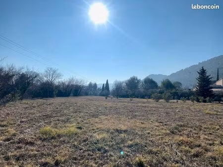 terrain 440 m² rochemaure