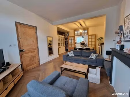 maison style 1930 - 112m² - hem centre – jardin sud-ouest - double garage