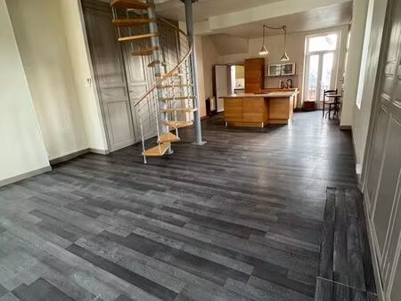 appartement t3 duplex - centre ville