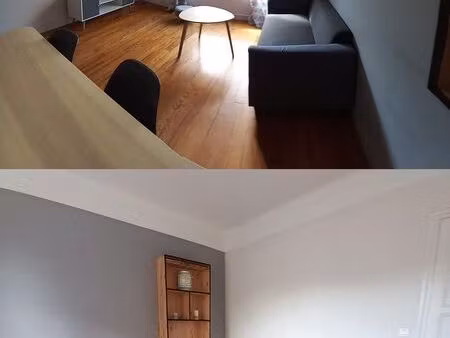 t2 meublé – 35 m² – centre de condé-en-normandie