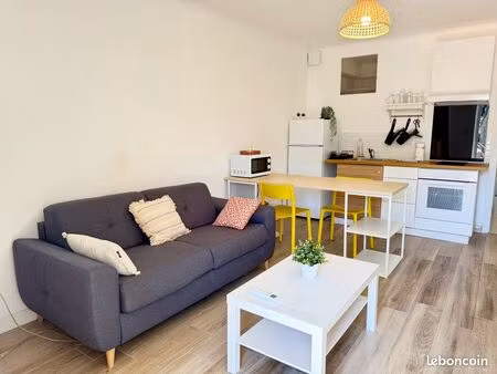 ? à louer – charmant appartement t1 meublé avec 2 terrasses au cœur de sartène