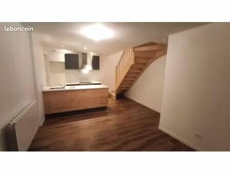 appartement triplex t3 55m² prissé