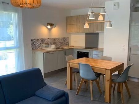 appartement t2 meublé 49 m² avec balcon et garage