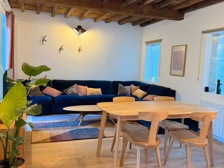 charmante petite maison 2 ch  75 m2 dans corps de ferme entièrement rénovée