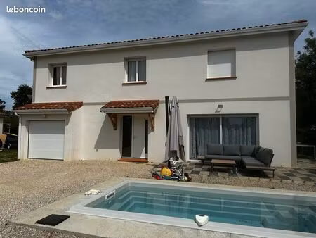 maison 6 chambres - piscine - 5min du centre ville