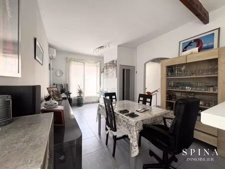 béziers centre - villa 1920 de type 3 avec garage et terrasse