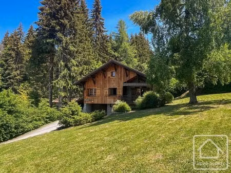 chalet 7 chambres  3 salle de bain  garage  abri voiture et jardin au pied de la...