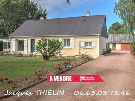 maison de plain-pied 112 m² ? prête à vivre  3 chambres  grande dépendance et cadre campag