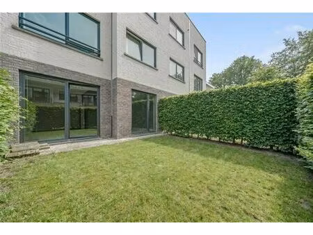 rez-de-chaussée à vendre avec terrasse et jardin   uccle (vbe31813)