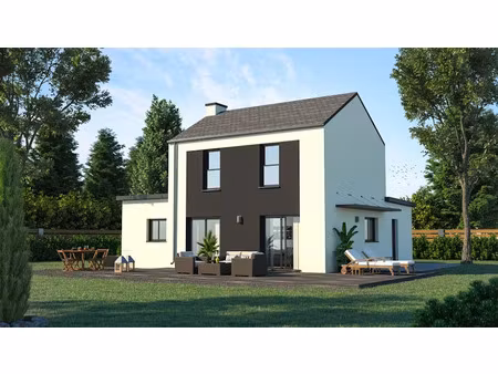 vente maison neuve 5 pièces 84 m² à rochefort-en-terre (56220)  276 250 €