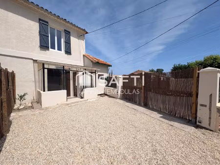 vente maison 3 pièces 50 m² portets (33640)