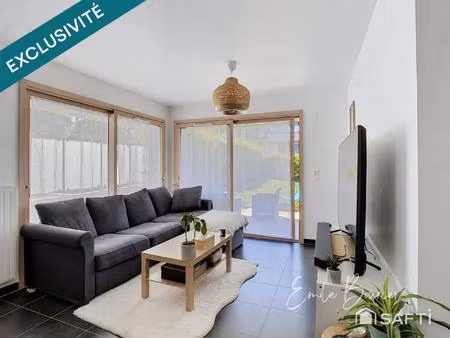 3 pièces  jardin privatif  garage - vendu loué