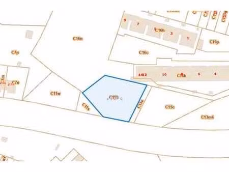 lot 1 : une parcelle de terrain