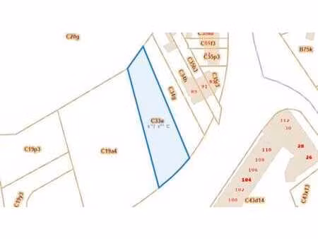 lot 4 : une parcelle de terrain