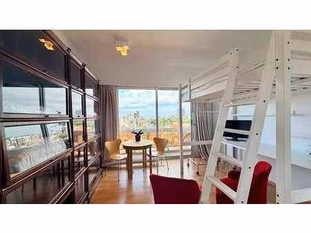 studio meublé avec terrasse et vue panoramique