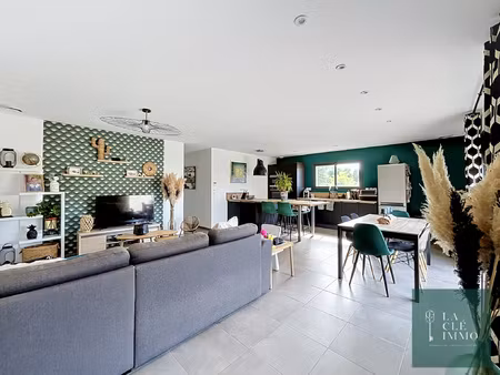 villa 3 faces plain-pied sur puisserguier