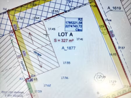 vente terrain 327 m² à valergues (34130)  180 000 €