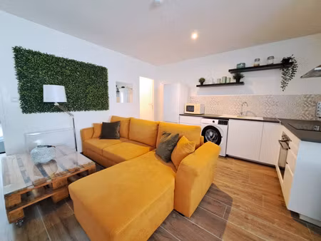 appartement meublé à louer 2 pièces villeneuve saint germain (02)