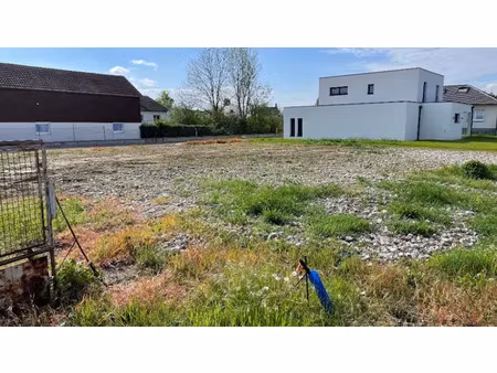 vente terrain 787 m² à bantzenheim (68490)  169 000 €