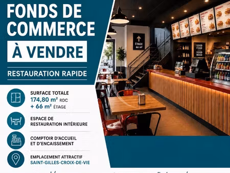 vente locaux professionnels à saint-gilles-croix-de-vie (85800)  368 000 €