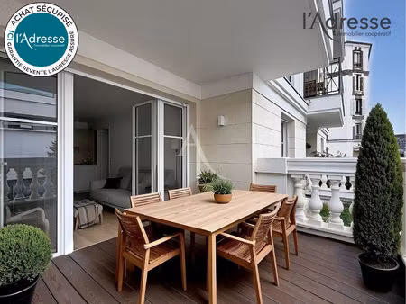 puteaux/ ampère - appartement 3/4 pièces 76m² - 1 terrasse - 1 cave - 1 parking
