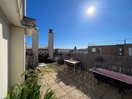 2 pieces avec terrasse - robespierre
