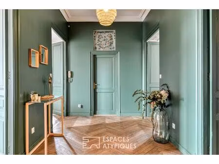 appartement haussmannien avec vue exceptionnelle
