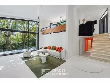 maison d'architecte au design minéral