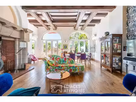 appartement familial de caractère avec terrasse et jardin
