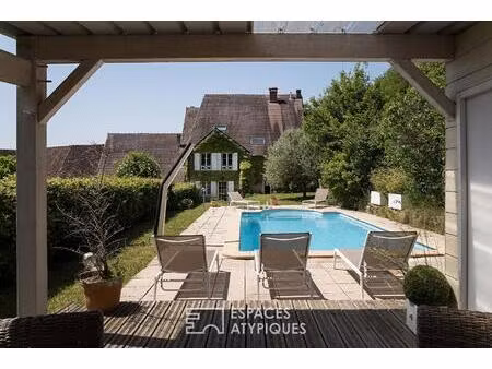 maison de caractère avec piscine au calme