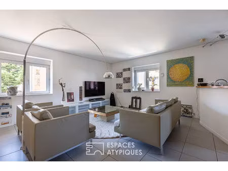appartement-maison indépendante avec terrasse  garage et atelier