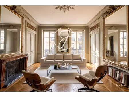 paris 6e - carrefour de la croix-rouge - appartement - 5 pièces - 115 40m² carrez - 122 28