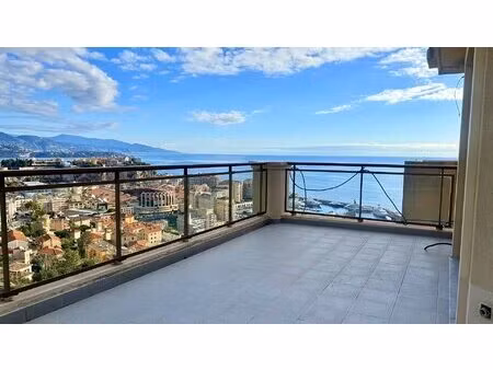 cap d'ail appartement 3 pièces avec terrasse 33 m2 vue panoramique mer et monaco