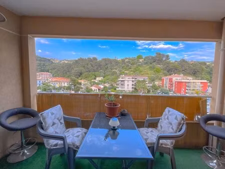 saint-andré-de-la-roche – appartement 3 pièces avec loggia et parking