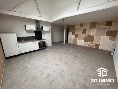 location appartement 3 pièces 57m² sains du nord 59177