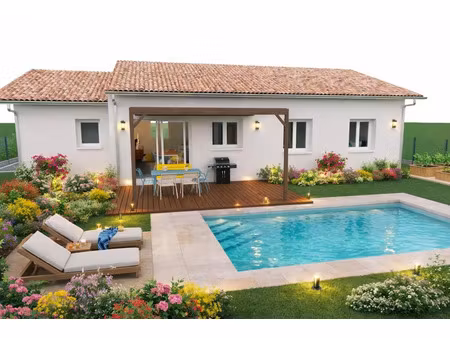vente maison à construire 85 m² montfort-en-chalosse (40380)