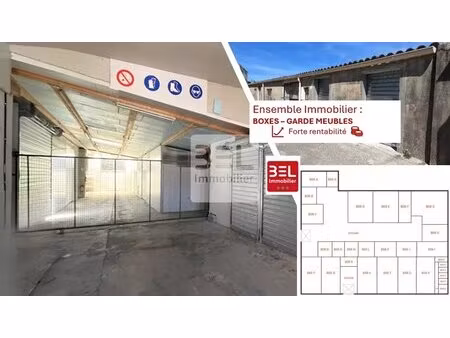 ensemble de boxes - solution garde meubles
