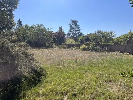 vente terrain à construire 609 m² avensan (33480)
