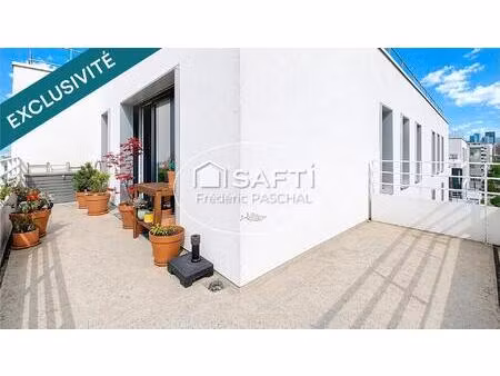 appartement 3 pièces - balcon de 17 m² + parking privatif